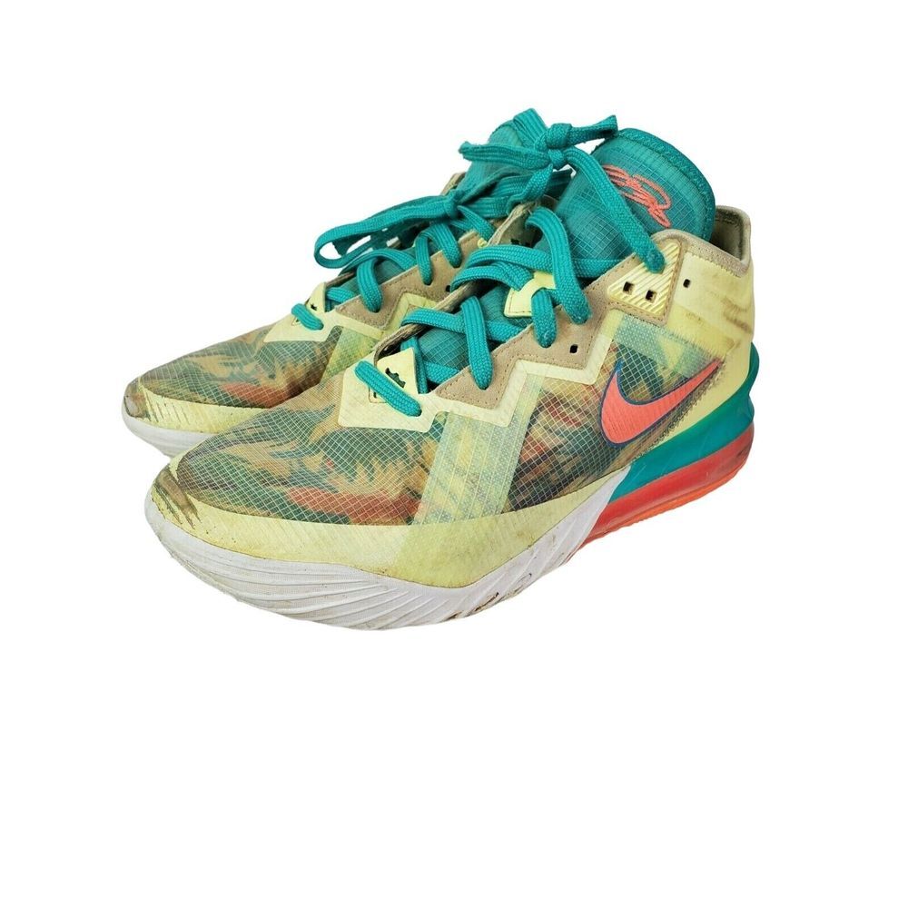 Nike Lebron 18 Low Summer Refresh‎ Lebronald Palmer Mens Size 10.5